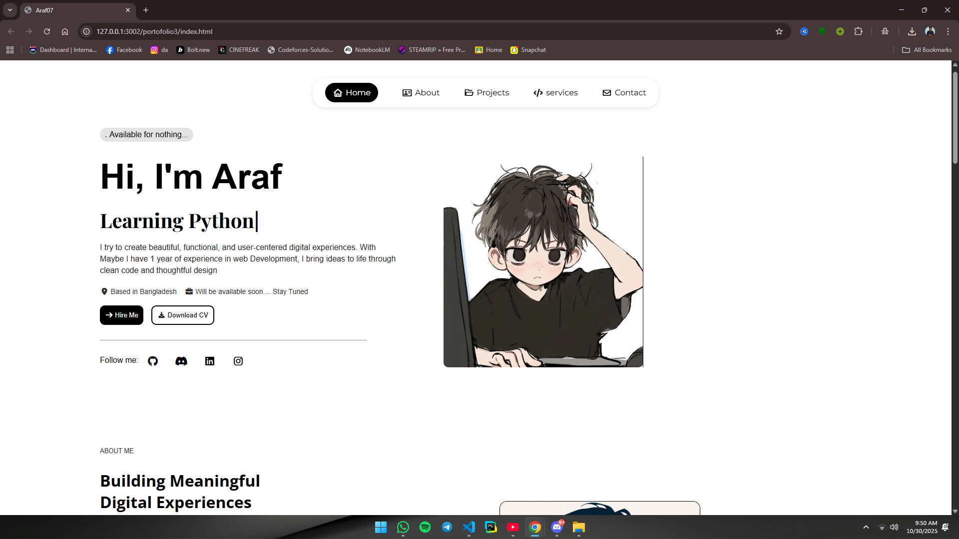 Portfolio Website
